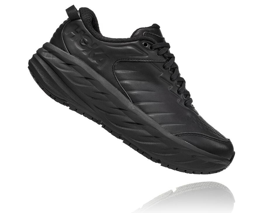 Hoka One One Koşu Ayakkabısı Kadın Siyah - Bondi Sr - WB6801935